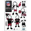Atlanta Falcons NFL Family Car Decal Set (Small) view 1