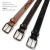 2286 Western Hand-Woven Braided Genuine Full Grain Leather Belt 1-1/2"(38mm) Wide (Tan, 42) view 3