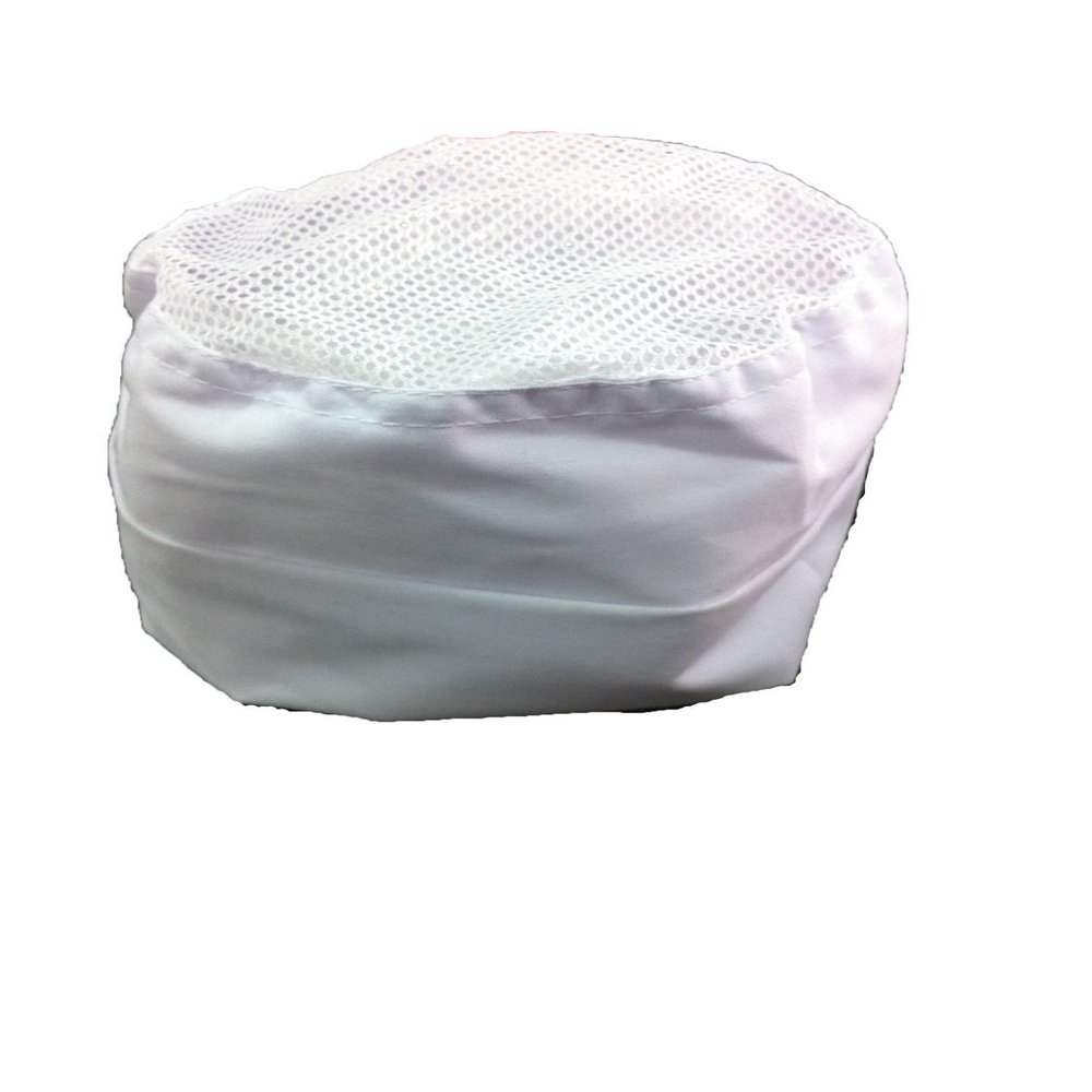 CHEFSKIN Chef Cook Surgeon Beanie Hat Mesh TOP White Design Lite Cool