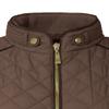 NE PEOPLE Womens Lightweight Quilted Zip Vest, Small, NEWV40BROWN view 4