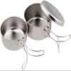 (Satokinzoku) Sato Metal Kogyo SALUS Field Cup Set, 3 Pieces view 1