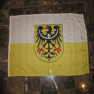 3x5 Lower Silesia Flag Rough Tex Knitted Flag 3'x5' Banner