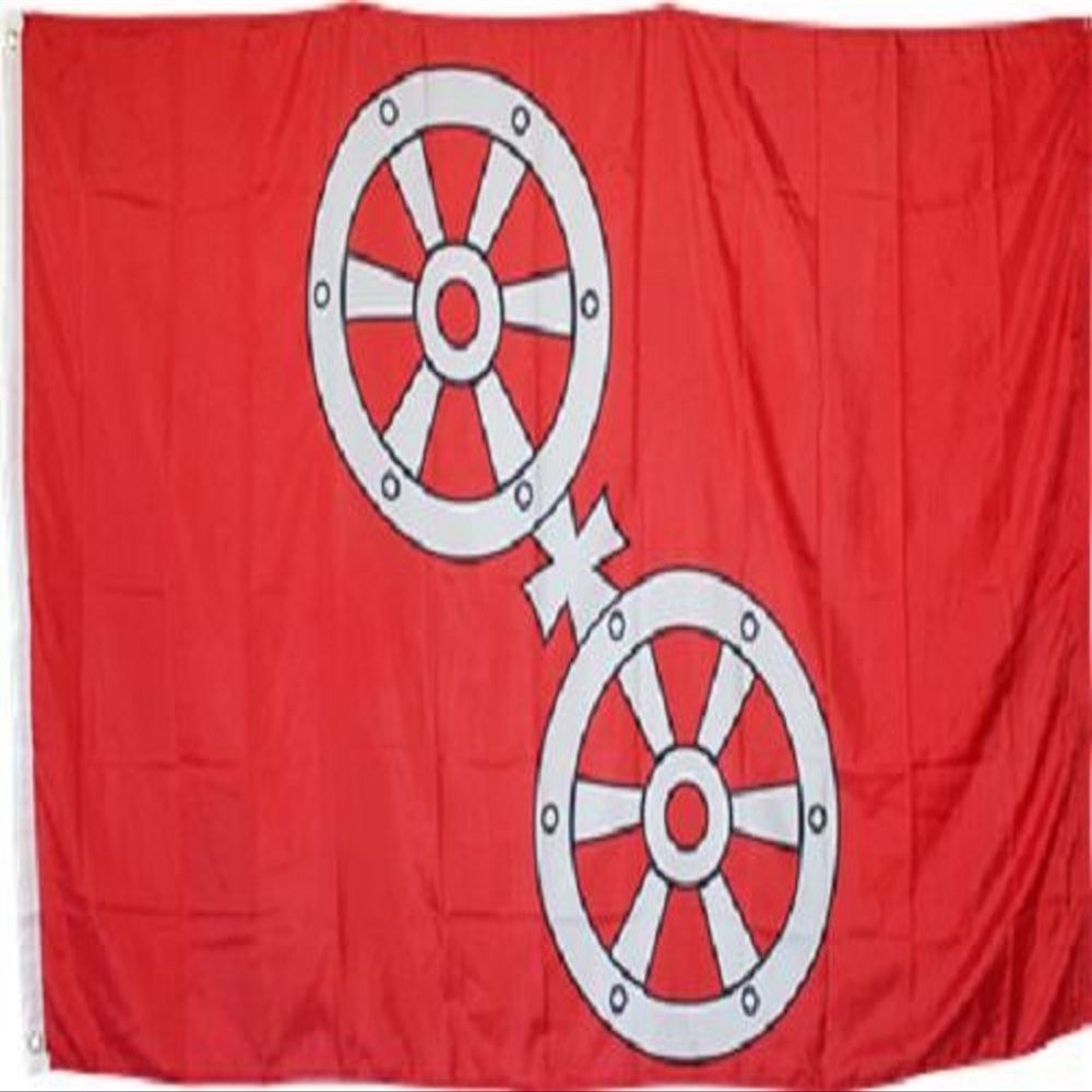 3x5 Germany Mainz German City Flag Rough Tex Knitted flag 3'x5' banner