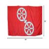 3x5 Germany Mainz German City Flag Rough Tex Knitted flag 3'x5' banner view 3