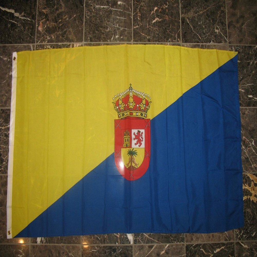 3x5 Gran Canaria Canary Islands Rough Tex Knitted flag 3'x5' house banner