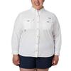 Columbia Women's Bahama Long Sleeve Shirt - White - 2XL view 2