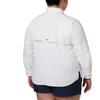 Columbia Women's Bahama Long Sleeve Shirt - White - 2XL view 4