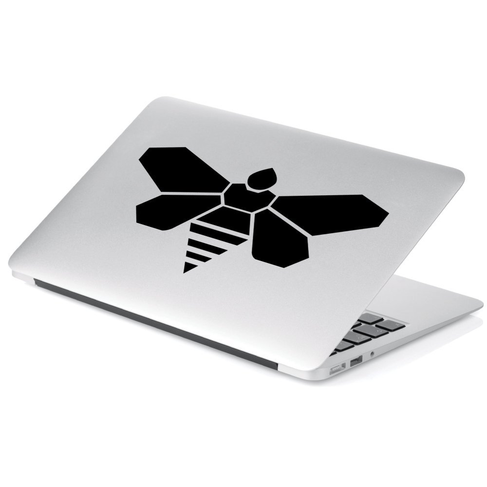 Yoonek Graphics Breaking Bad Golden Moth Chemical Vinyl Decal Sticker # 907 (4" x 6.7", Black)