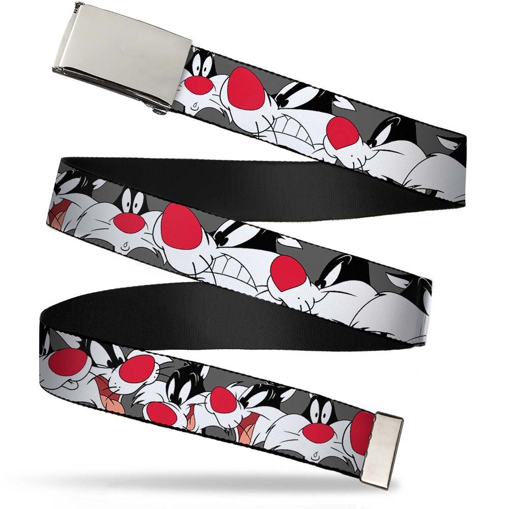 Buckle-Down Web Belt Sylvester the Cat 1.0"