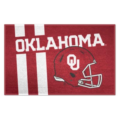 FANMATS 18770 Oklahoma Sooners Starter Mat Accent Rug - 19in. x 30in. | Sports Fan Home Decor Rug and Tailgating Mat Uniform Design
