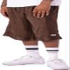 Pro Club Men's Heavyweight Mesh Basketball Shorts, Brown, Small view 2