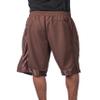 Pro Club Men's Heavyweight Mesh Basketball Shorts, Brown, Small view 4