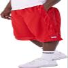 Pro Club Men's Heavyweight Mesh Basketball Shorts, Red, X-Large view 2