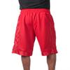 Pro Club Men's Heavyweight Mesh Basketball Shorts, Red, X-Large view 4