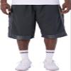 Pro Club Men's Heavyweight Mesh Basketball Shorts, Charcoal, 4X-Large view 1