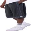 Pro Club Men's Heavyweight Mesh Basketball Shorts, Charcoal, 4X-Large view 2