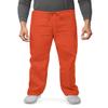Adar Durable Unisex Scrubs Set - Classic V-Neck Scrub Top & Drawstring Scrub Pants For Men & Women - 701 - Mandarin Orange - XL view 4