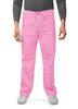 Adar Durable Unisex Scrubs Set - Classic V-Neck Scrub Top & Drawstring Scrub Pants For Men & Women - 701 - Sherbet - L view 4