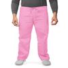 Adar Durable Unisex Scrubs Set - Classic V-Neck Scrub Top & Drawstring Scrub Pants For Men & Women - 701 - Sherbet - XS view 4