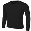 Daniel K Men's Long-Sleeve Basic V-Neck Sweater Size L Black view 3