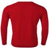 Daniel K Men's Long-Sleeve Basic V-Neck Sweater Size XL Red view 2