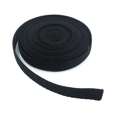 Bluemoona 20 Yards - 15MM 5/8" Polypropylene Webbing Belt Strap Buckle Strapping Black