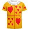 Halloween White Rabbit Classic Wonderland Costume All Over Adult T-Shirt - Medium view 1