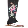Ice Fire Polartec Figure Skating Pants with Colorful Biellmann Design (Child Large) view 1