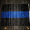 3x5 Police Blue Line Flag Law Enforcement Doublesided Polyester 2ply Flag 3'x5' Banner Grommets view 2
