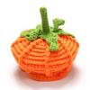 Kafeimali Newborn Unisex Baby Boys Girls Beanie Wool Pumpkin Knit Crochet Hats for Halloween Caps Yellow view 4