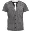 Old Glory Halloween 20's Gangster Costume All Over Adult T-Shirt - X-Large White view 1