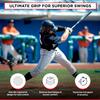 Grip-N-Rip II Softball Bat Taper Non-Slip Ergonomic Grip for Secure Hold Durable & Long-Lasting Easy Installation Fits Most Softball Bats Ideal for Enhanced Comfort & Performance (Black/Pink) view 2
