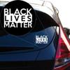 Yoonek Graphics Black Lives Matter Vinyl Decal Sticker # 914 (6" x 8.8", White) view 1