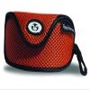 Flying Fisherman Sunglass Case with Clip, Orange Mesh view 1