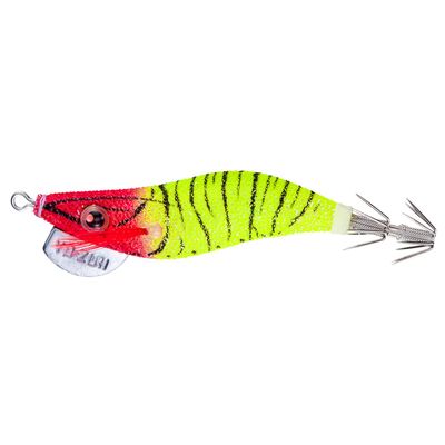 Yo-Zuri Squid Lure, Aurie-Q RS Chick SP No. 2.0, LRY:08, Luminous Red Yellow