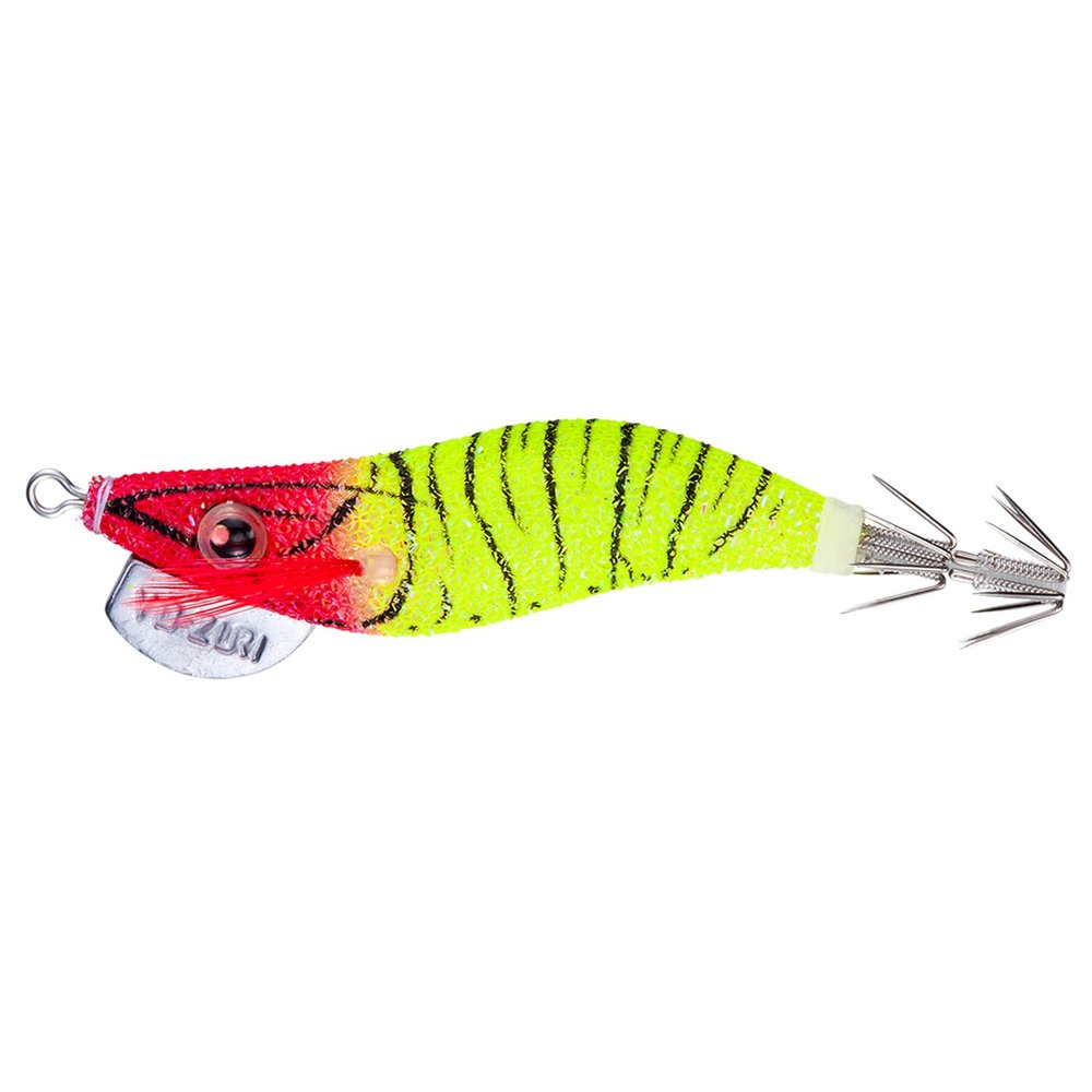 Yo-Zuri Squid Lure, Aurie-Q RS Chick SP No. 2.0, LRY:08, Luminous Red Yellow