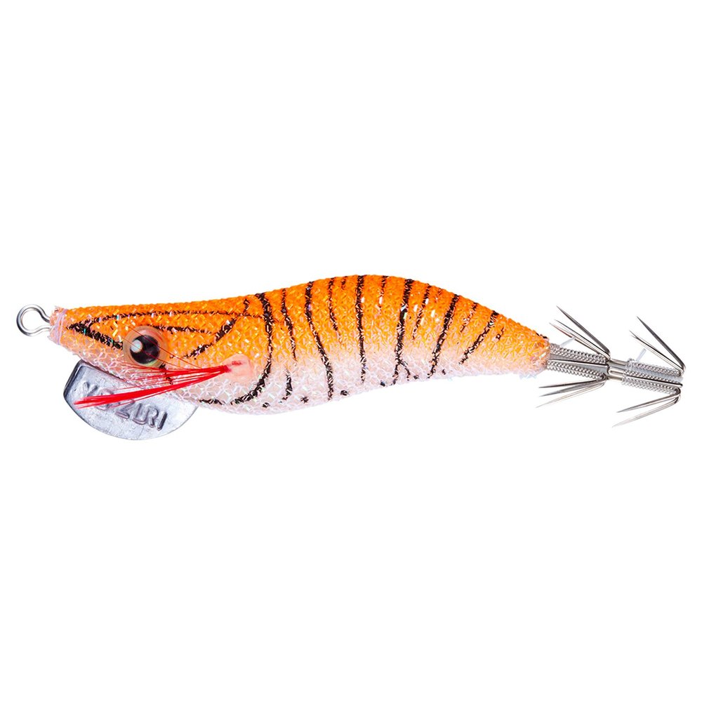 Yo-Zuri Squid Jig, Aori-Q RS Hiika SP, No. 1.6, Log: 02, Luminous Orange