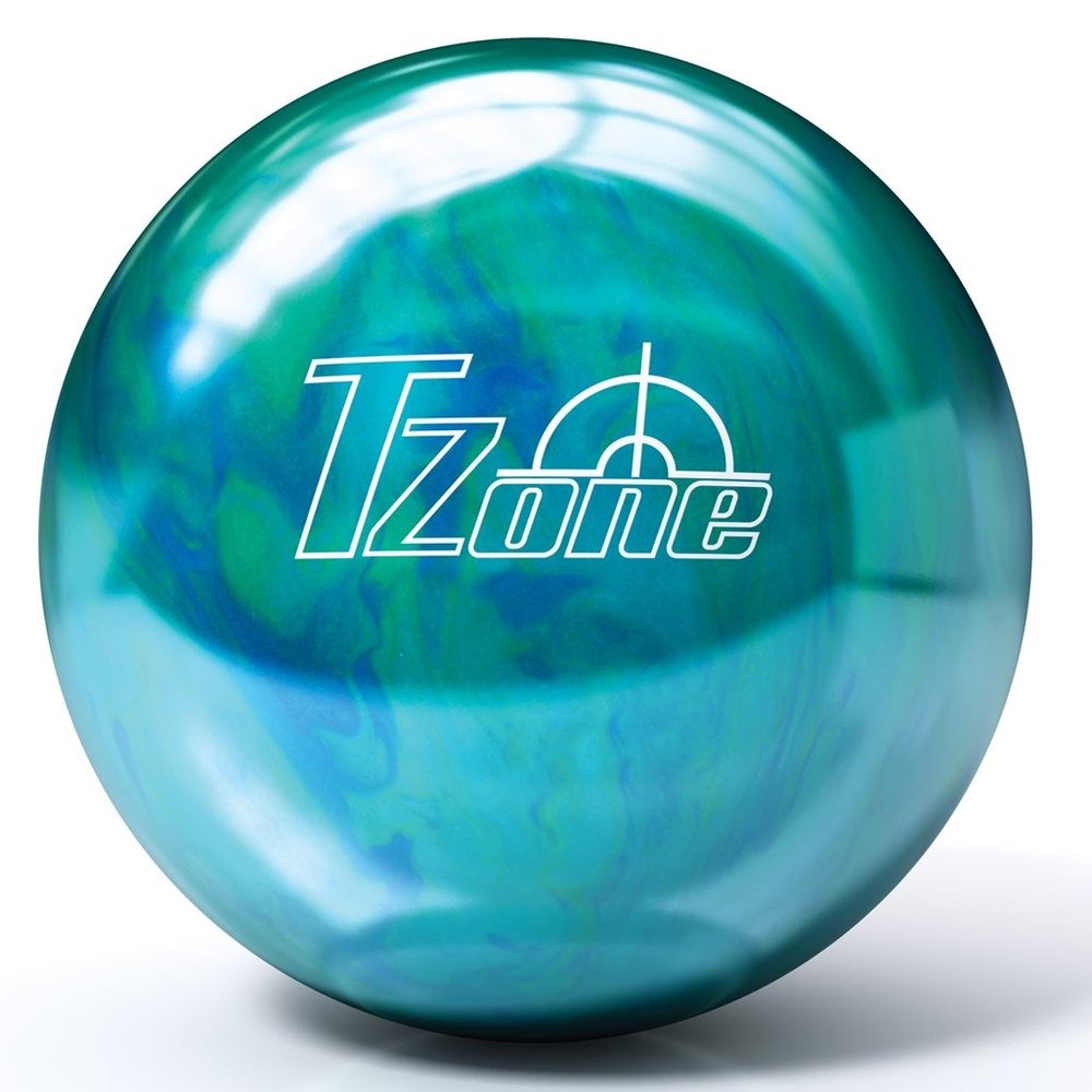 Brunswick T-Zone PRE-DRILLED Bowling Ball- Caribbean Blue (14lbs)