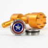 19th Hole Custom Shop 2 of 30g Deluxe Tour Style Weights for Scotty Cameron Putters + Wrench, America Shield (Gold) view 1