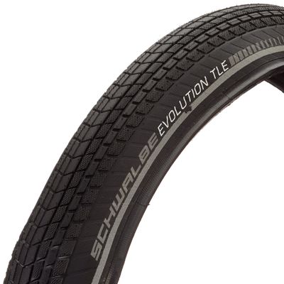Schwalbe Marathon Almotion HS 453 Tubeless Easy Cross/Hybrid Bicycle Tire - Folding (Black-Reflex - 28 x 2.00)