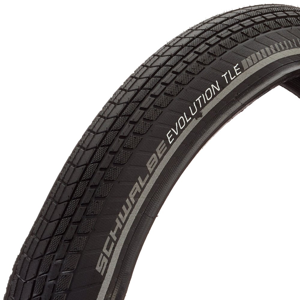 Schwalbe Marathon Almotion HS 453 Tubeless Easy Cross/Hybrid Bicycle Tire - Folding (Black-Reflex - 28 x 2.00)