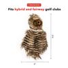 Daphne's Headcovers Owl Hybrid Headcover | Premium Hybrid and Fairway Wood Headcovers | Funny Golf Club Covers | Stylish Protection for Clubs | Men's Golf Gear | Hybrid Headcover for Men and Women view 3