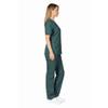 M&M SCRUBS Women Scrub Set Medical Scrub Top and Pants XS Hunter Green view 4