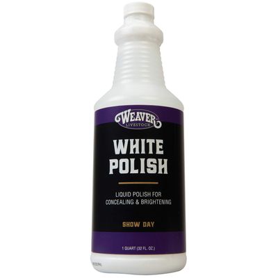 Weaver Leather Livestock White Polish, 32oz