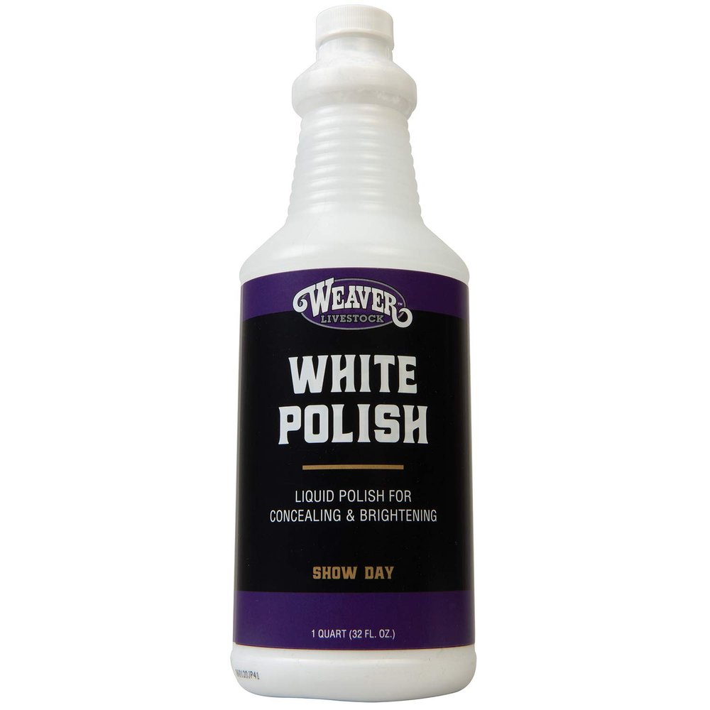 Weaver Leather Livestock White Polish, 32oz