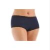 Maidenform womens Dream Cotton With Lace boy shorts panties, Navy/Black, Small US view 1