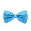 Premium Classic Solid Color Adjustable Tuxedo Neck Bowtie Bow Tie, Light Blue view 1