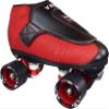 VNLA Junior Code Red Jam Skates for Men and Women - Indoor Unisex Roller Skates for Tricks and Jam Skating- Red/Black (Men 6 / Women 7) view 1