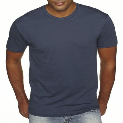 Next Level NL3600 100% Cotton Premium Fitted Short Sleeve Crew Indigo Large (3 Pack)