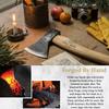1844 Helko Werk Germany Traditional Rheinland - Made in Germany Compact Lightweight Axe for Backpacking Camping Long Hatchet - Head 1.5 lbs, Handle 20 in. (Rheinland Pack Axe) #11327 view 4